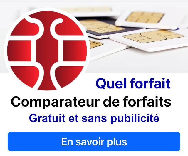 Comparateur de forfaits mobiles