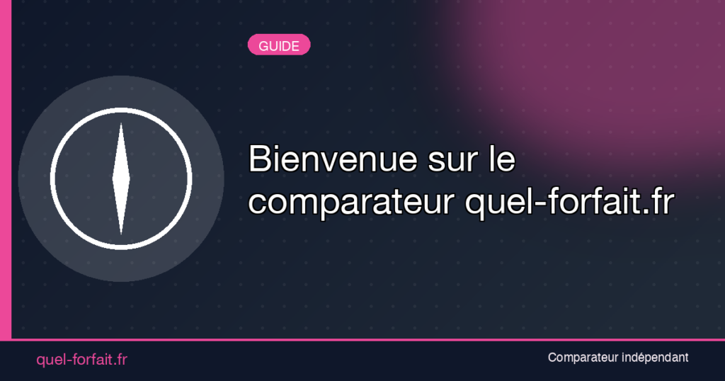 Bienvenue sur le comparateur Quel-forfait