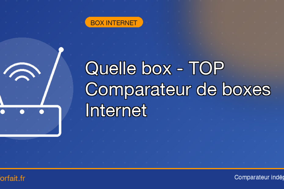 Quelle box - TOP Comparateur de boxes Internet