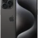 Dark gray iPhone showing rear triple-camera system and edge-to-edge screen from the front.