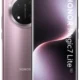 Two-view image of a pink-purple Honor smartphone showing the back with a circular camera array and the front with a tall display reading 'HONOR Magic7 Lite'