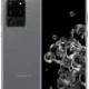 Samsung Galaxy smartphone shown from the back with a large square multi-camera module and a matte gray finish.