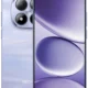 Purple Redmi smartphone shown from front and back with a punch-hole display and a quad-camera rear module on the lavender back panel.